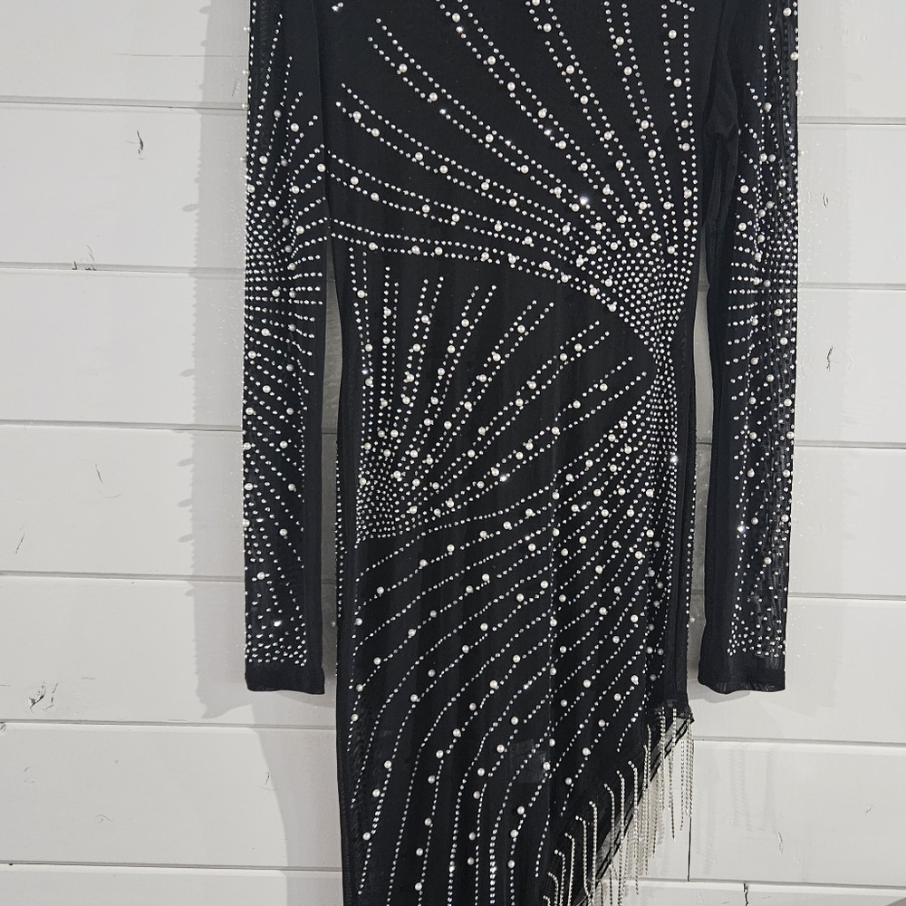 Women's Large Sheer Party Dress